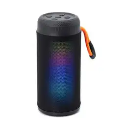 PLEIGO LED 패브릭 블루투스 스피커 BS15, 블랙