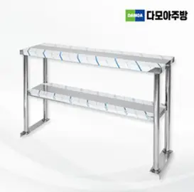 [다모아주방] 업소용 2단 상부선반 상선반 600 900 1200 1500 1800